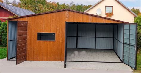 mobilgarázsok elhelyezése udvaron