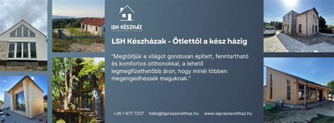 Készház szerkezeti elemek