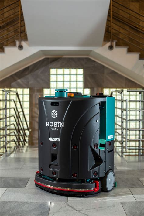 ROBIN, az autonóm ipari takarítórobot