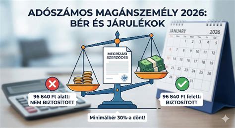 Adószámos magánszemély: mikor és kinek érdemes?
