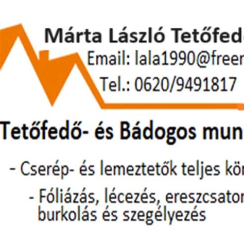 Tetőfedő szakemberek listája