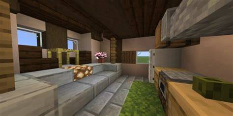 Minecraft ház belső kialakítás és veteményes