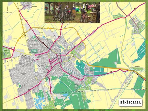 Térkép a Kenderföldek fejlesztési területéről