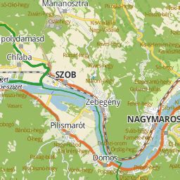 Térkép Kismaros és környéke