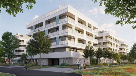 Mora Liget lakópark látképe