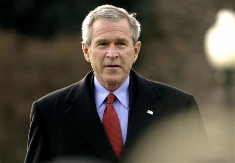 George W. Bush beszédet tart