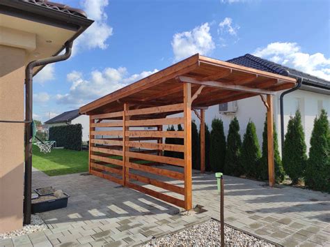 Látványterv a kocsibeálló vázszerkezetéről merevítésekkel