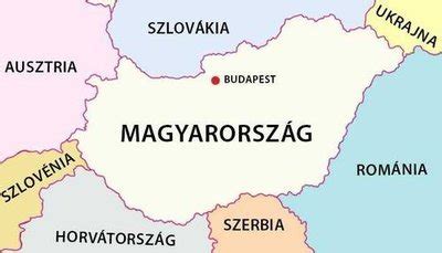 Magyarország és a szomszédos országok térképe a kerítés nyomvonalával