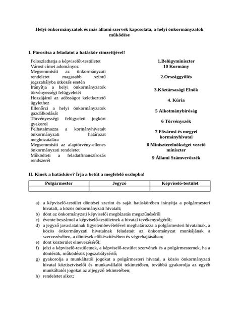 Tanyagondnoki feladatok