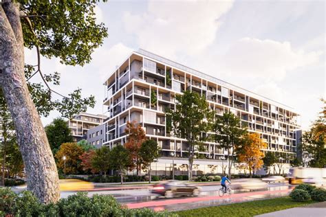 Zöld udvar és játszótér egy új építésű lakóparkban