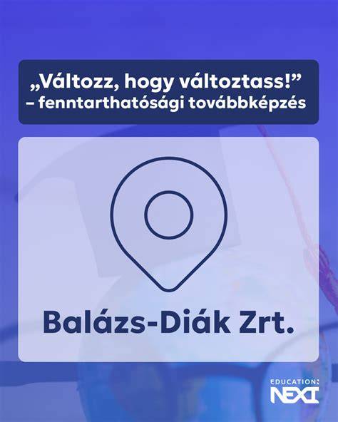Blended képzés az oktatási szakértők számára