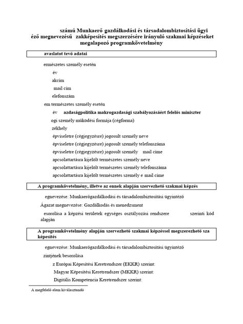 Jegyző és ügyintéző munkája