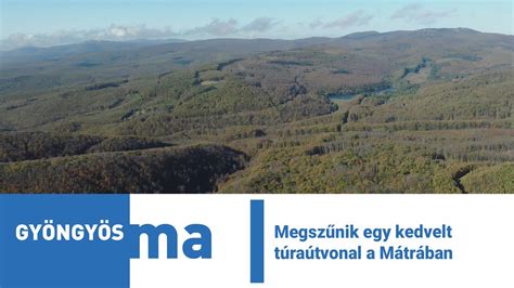 Túraútvonal a Mátrában