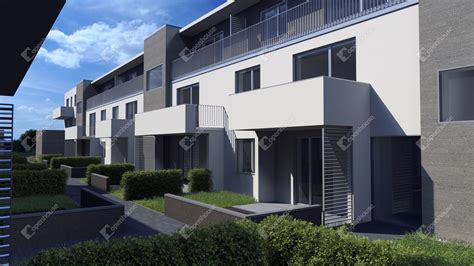 Karbantartott társasházi kert