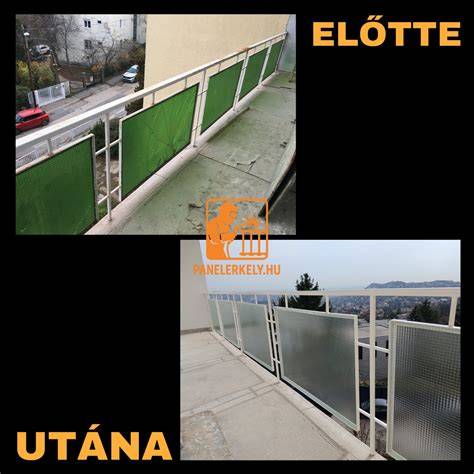 erkély szerkezete - alátámasztás, lemez, korlát schema
