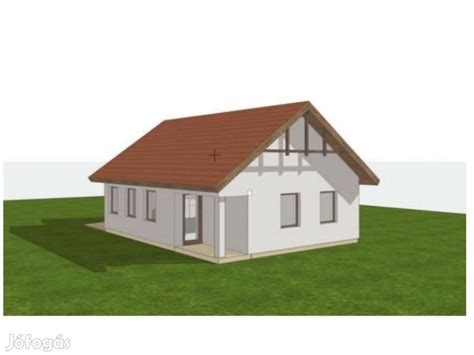 Telek méretarányos építési tervrajz