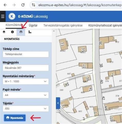 Térképmásolat és valóság eltérése