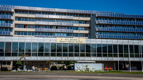 A győri kórház újabb épületszárnyának alaprajza