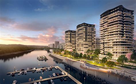 Előzetes látványterv a Waterfront City és a Westside Grand projektjeiről