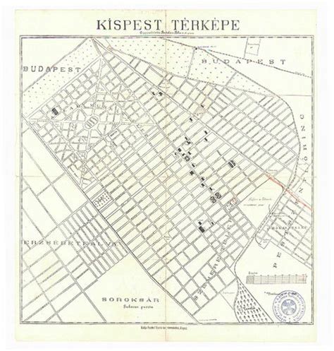 Kispest térképe