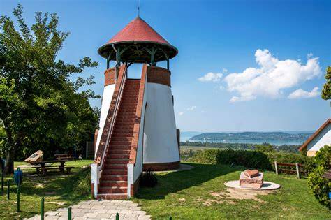 Kőhegyi Kilátó panoráma Zamárdiban