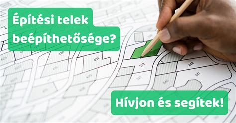 Telek beépítési tervrajza különböző méretű épületekkel