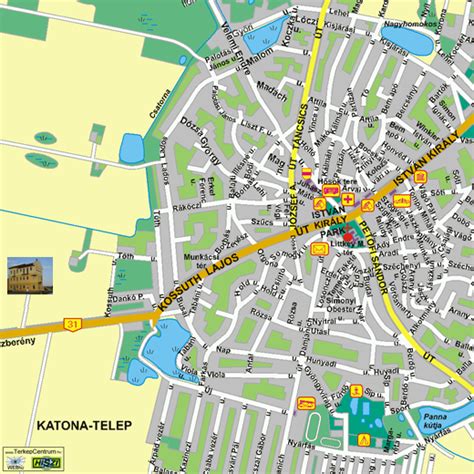 Térkép a Jászapáti környékéről és a Mátra régiójáról