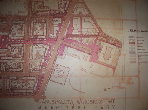 Solymár településszerkezeti tervének részlete