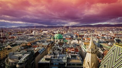 Bécs belvárosa a Stephansdommal
