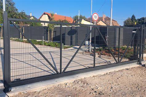 Ábra: különböző típusú ipari kapu sínvezetései