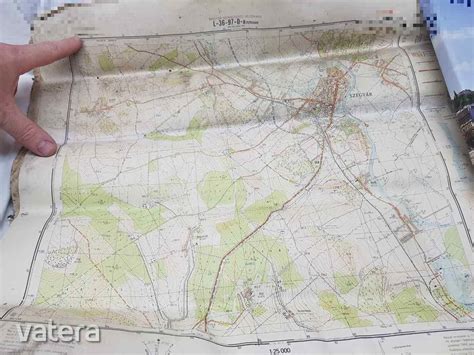 Régi katonai felmérési térkép