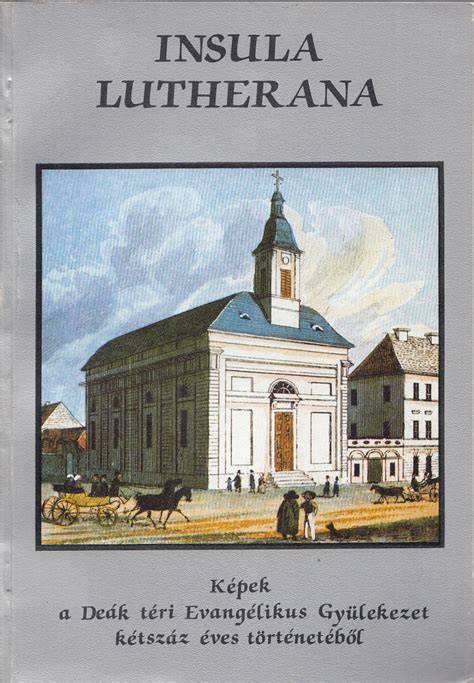 Insula Lutherana klasszicizáló empire építészete szemléltető rajz
