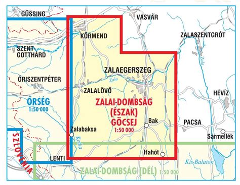 Térkép Tázlárral és környékével