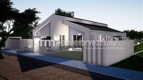 Illusztráció modern családi házról