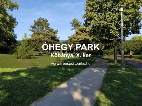 Óhegy park és zöldövezeti környezet térképe