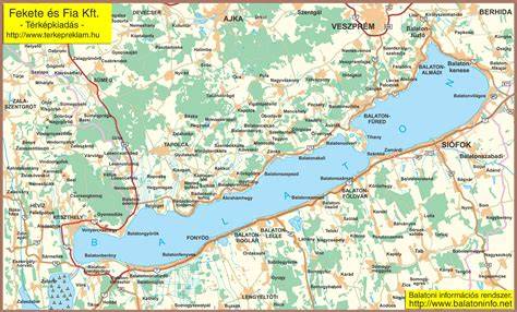 Balaton térkép és környezete