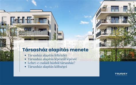 A társasház alapításának folyamata