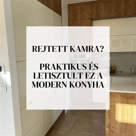 Rejtett konyha és térkapcsolatok a nappaliban