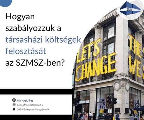 Az SZMSZ fontossága a társasház életében