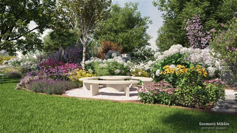 Kert gyümölcsfákkal