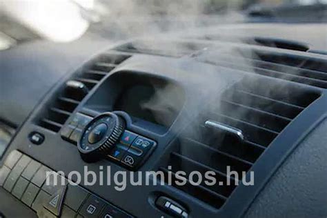 Autóklíma tisztítás folyamata