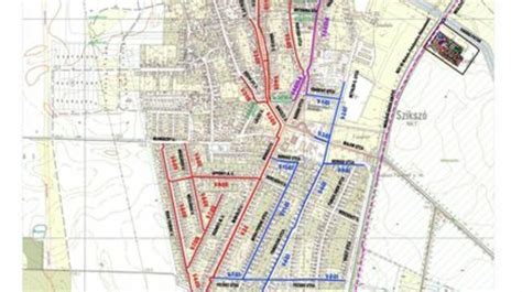 Vízvezeték hálózat térkép