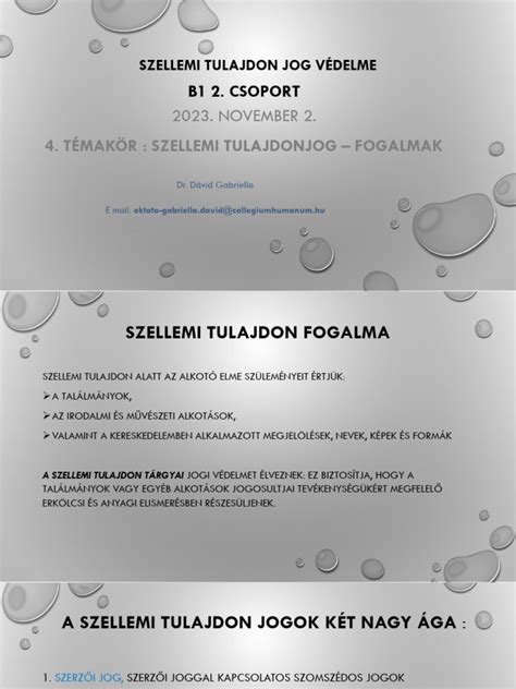 A szellemi tulajdonjog fontossága a gazdaságban