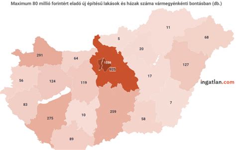 Salgótarján térképe az ingatlan elhelyezkedésével