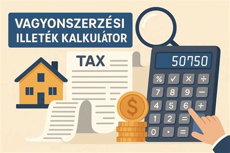 Illeték kalkulátor grafikon