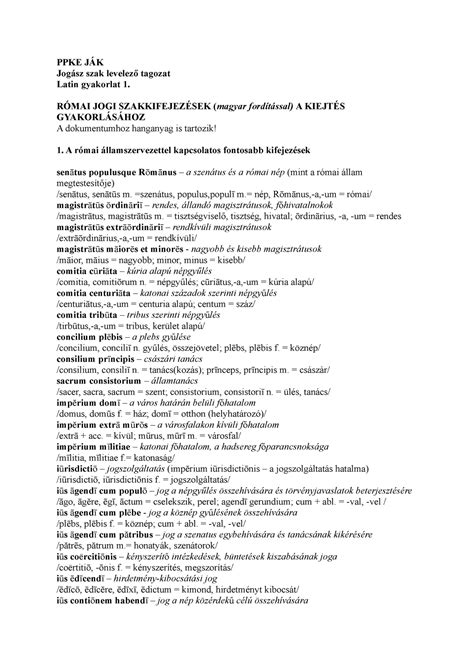 Jogi szakkifejezések ábrázolása