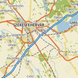Székesfehérvár térkép