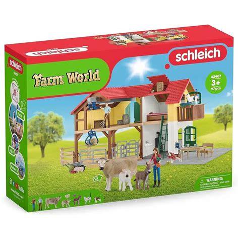 Schleich falusi ház külső nézet