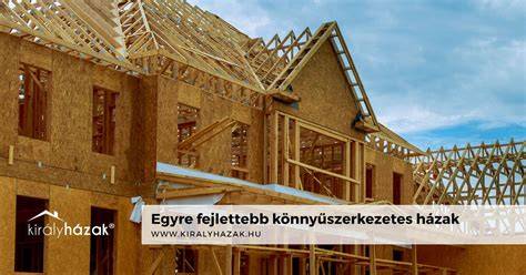 Infografika: könnyűszerkezetes házak előnyei és típusai