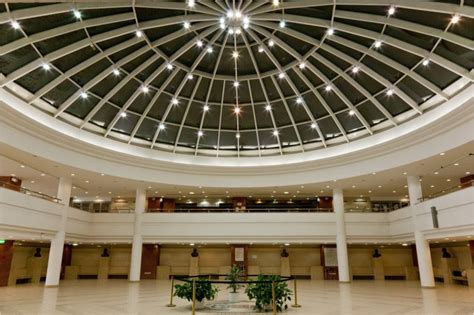 Gömb aula belső nézete, rendezvénytér